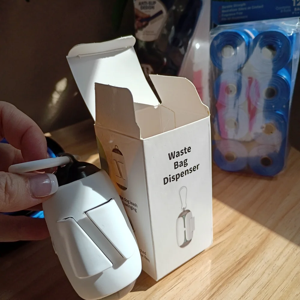 Pet Waste Bag Dispenser and Refills Set